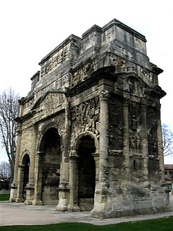 The History of the Romans’ Orange Arch