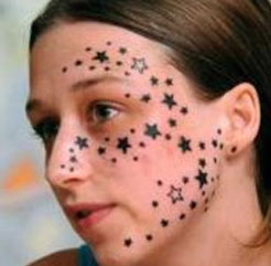 Girl Suing Tattoo Artist for Inking 56 Stars on Face