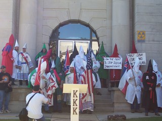KKK Rally: White Power!