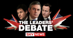 Sky Debate Confirms Three Horse Race
