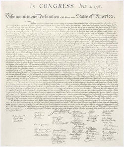 The Declaration of Independence US Tour