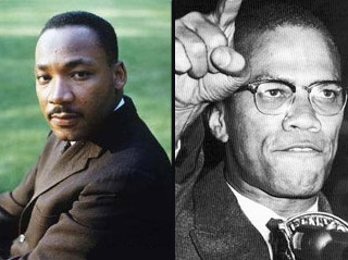 The Faces of Racism - Martin Luther King, Jr. and Malcolm X