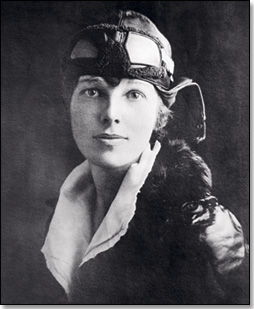 <b>Amelia Mary</b> Earhart was born on the 24th of July in 1897. - amelia-earhart