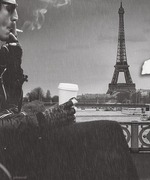 Raining in Paris.