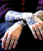 Tattooed Knuckles