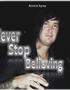 Never Stop Believing