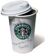 Early Morning Starbucks Smile