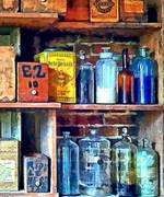 A Basement Contains Jars Filled With Unusual Specimens