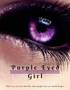 Purple Eyed Girl