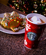 Starbucks and Christmas Cookies