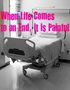When Life Comes to an End, It Is Painful