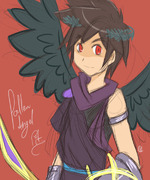 Kid Icarus: Pit the Fallen Angel of Light & Darkness