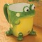 cute frog mug.